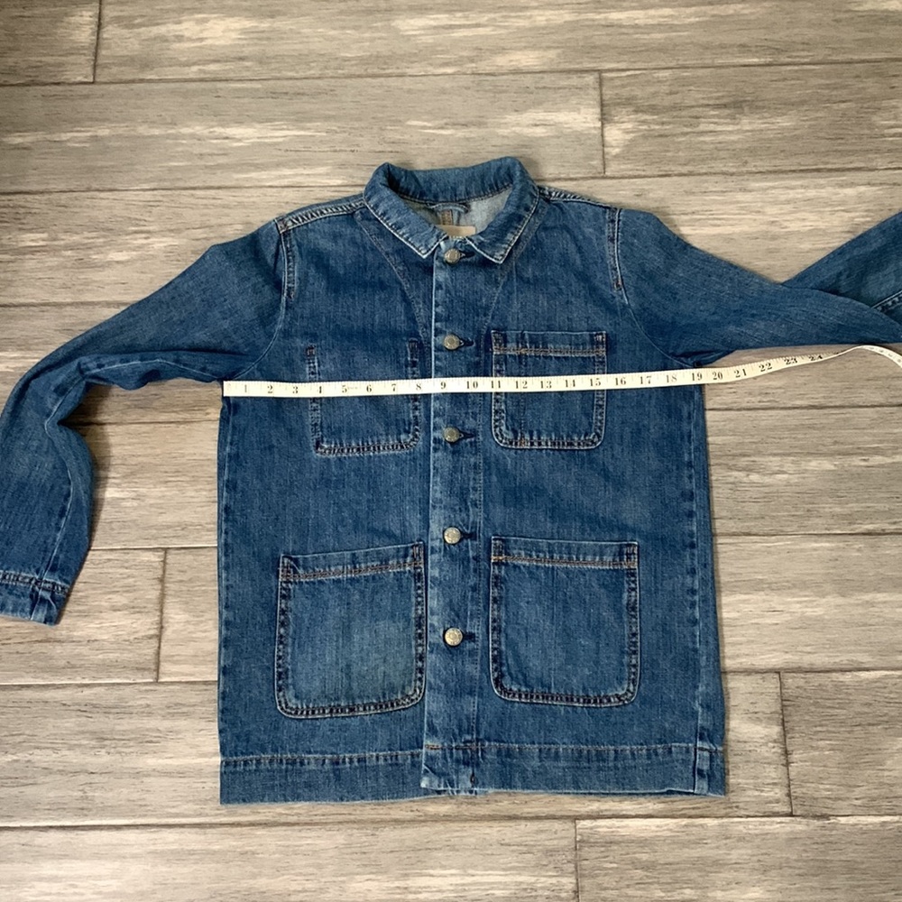 Everlane Dark Blue Denim Jean Jacket - Picture 13 of 16